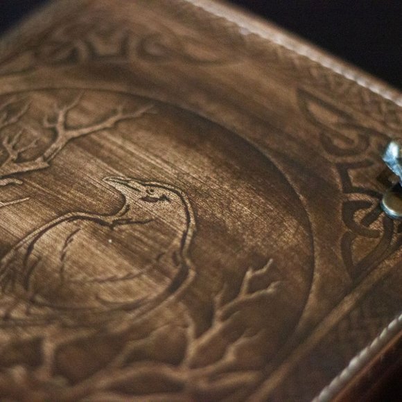 Old Raven Leather Journal - Picture 3 of 9